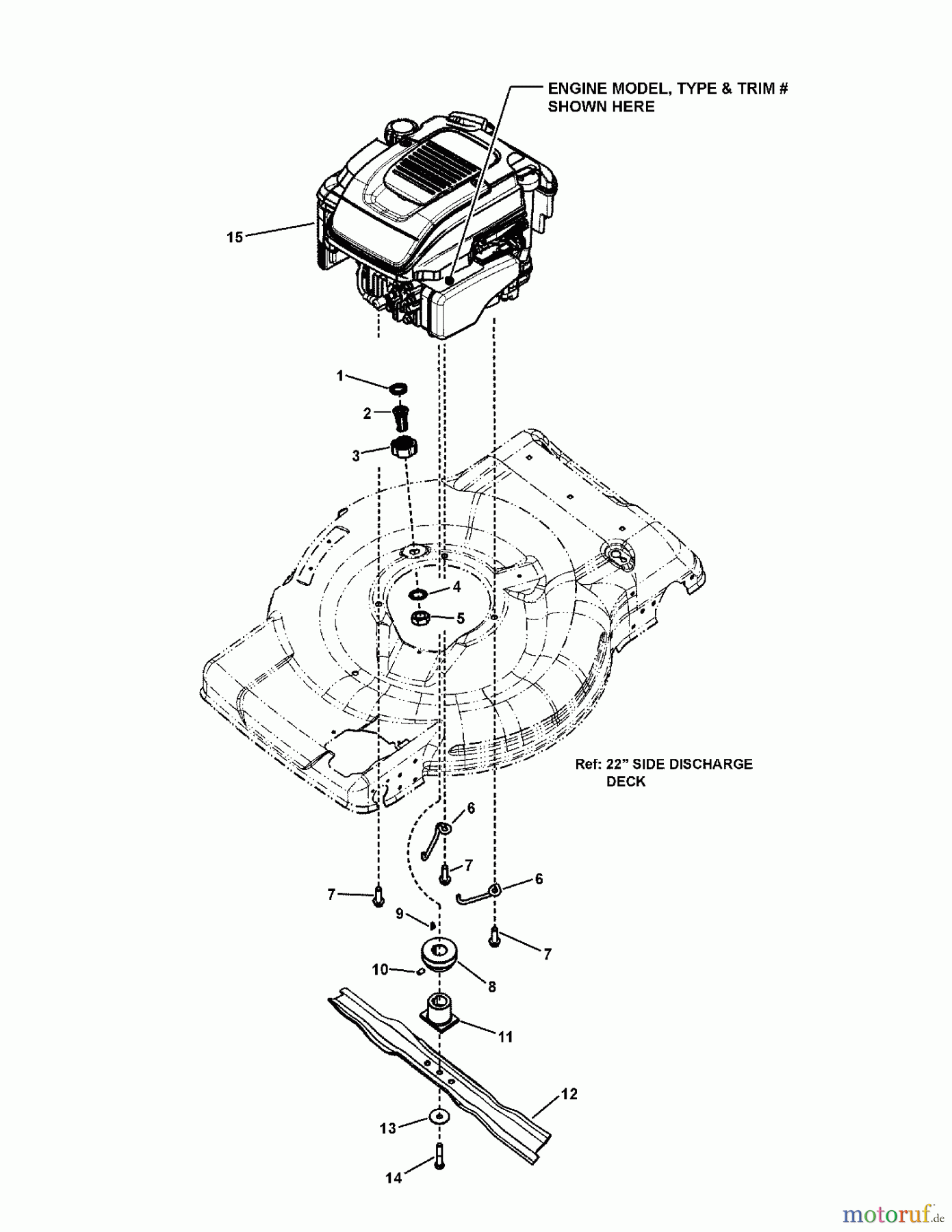 Snapper Rasenmäher SPXV22725 (7800832) - Snapper 22