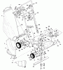 Snapper V21P4 - 21" Walk-Behind Mower, 4 HP, Cast Deck, Side Discharge, Series V Ersatzteile Mower Assembly