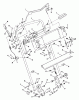 Snapper X21500 - 21" Walk-Behind Mower, 5 HP, Cast Deck, Rear Discharge, Jet-Vac, Series 0 Ersatzteile Handles & Controls