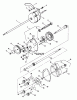 Snapper X21500 - 21" Walk-Behind Mower, 5 HP, Cast Deck, Rear Discharge, Jet-Vac, Series 0 Ersatzteile Transmission (Differential)
