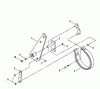 Snapper PP71404KWV - Wide-Area Walk-Behind Mower, 14 HP, Gear Drive, Pistol Grip, Series 4 Ersatzteile Brake Assembly