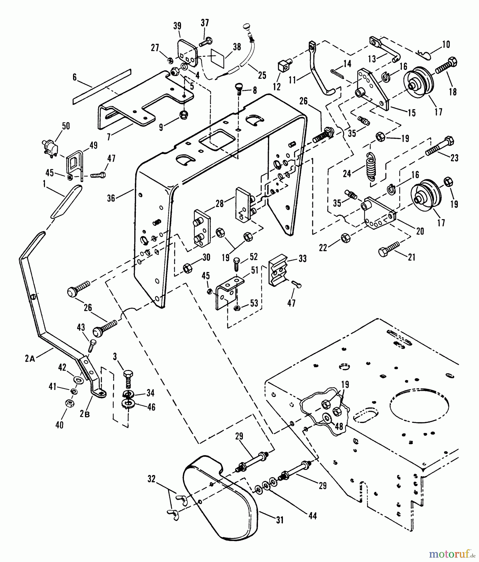 Snapper Rasenmäher für Großflächen PL71404KWV - Snapper Wide-Area Walk-Behind Mower, 14 HP, Gear Drive, Loop Handle, Series 4 Tank Bracket Assembly