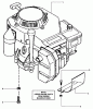 Snapper PP7H1404KWV (80703) - Wide-Area Walk-Behind Mower, 14 HP, Hydro Drive, Pistol Grip, Series 4 Ersatzteile Engine Sub-Assembly
