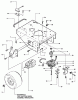 Snapper PP7H1404KWV (80703) - Wide-Area Walk-Behind Mower, 14 HP, Hydro Drive, Pistol Grip, Series 4 Ersatzteile Rear Deck Assembly