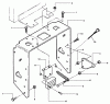 Snapper PP7H1404KWV (80703) - Wide-Area Walk-Behind Mower, 14 HP, Hydro Drive, Pistol Grip, Series 4 Ersatzteile Tank Bracket Assembly
