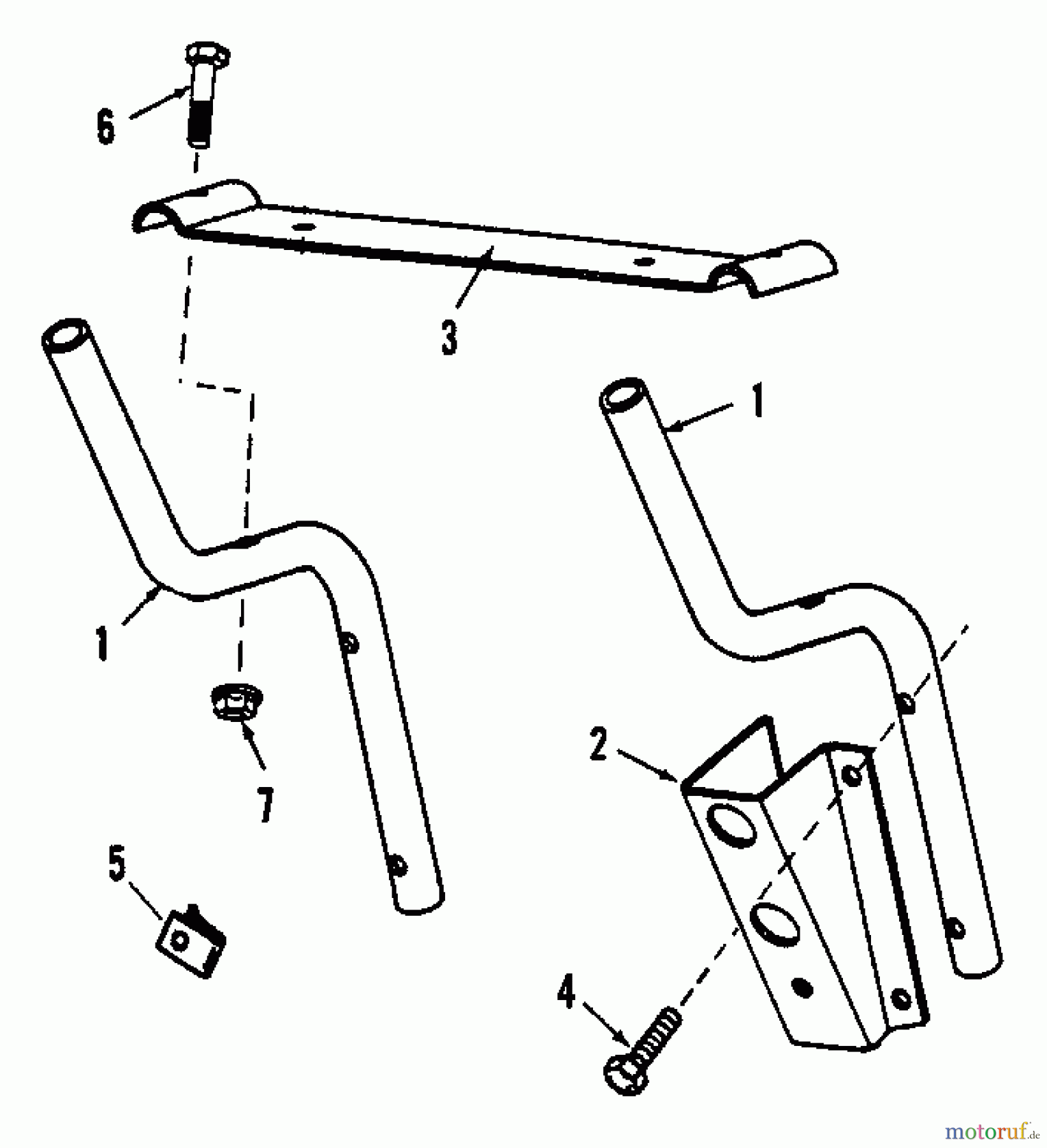 Snapper Zubehör. Rasenmäher 7060860 - Snapper Grass Catcher Adapter Grass Catcher Adapter