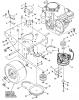 Snapper SPP160BV - Wide-Area Walk-Behind Mower, 16 HP, Gear Drive, Pistol Grip, Series 0 Ersatzteile Engine, Rear Deck & Transmission Pulley Assemblies