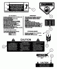 Snapper SPLH170KW (84275) - Wide-Area Walk-Behind Mower, 17 HP, Hydro Drive, Loop Handle, Series 0 Ersatzteile Decals (Part 1)