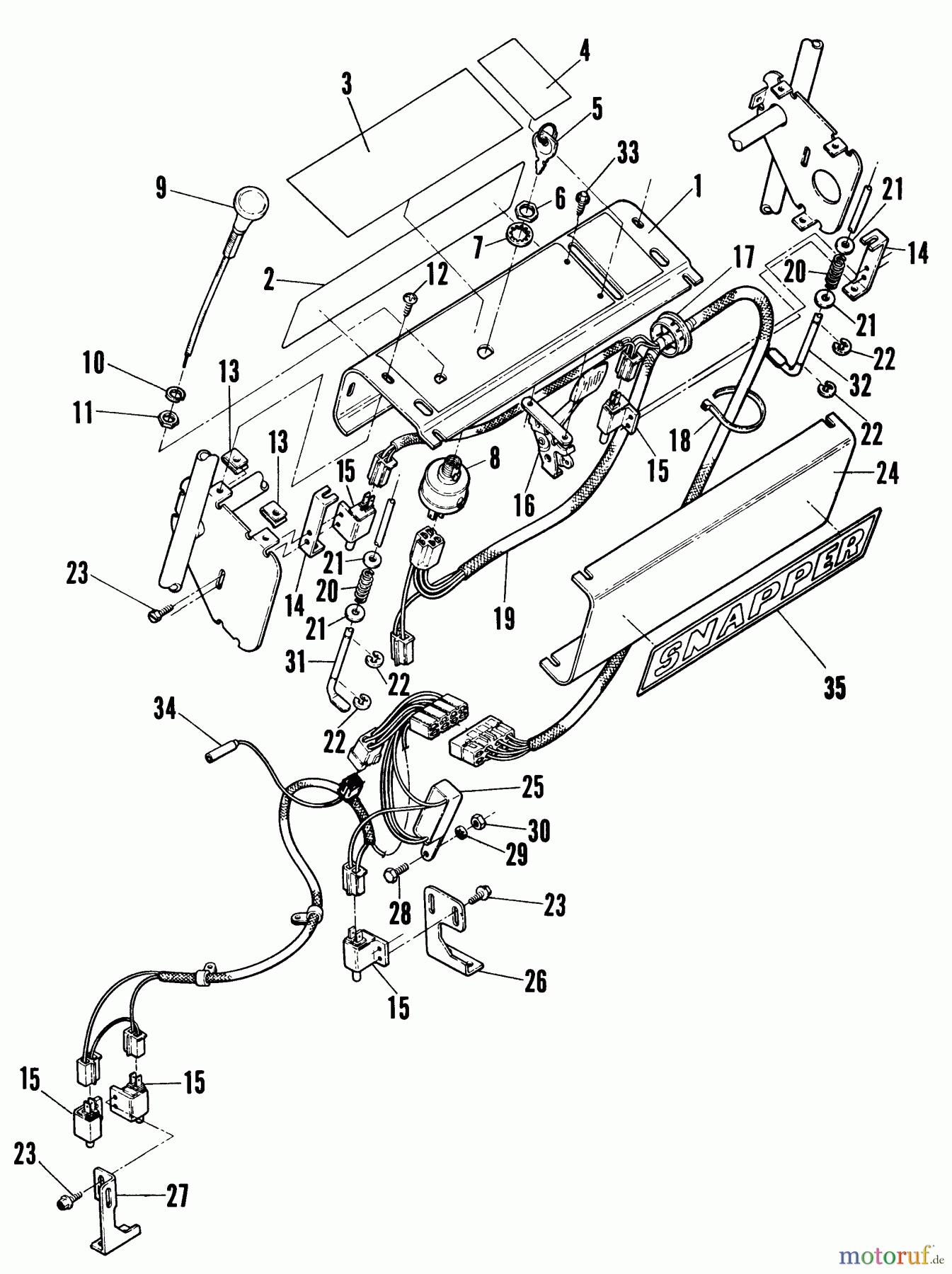 Snapper Rasenmäher für Großflächen W48142BV - Snapper 48