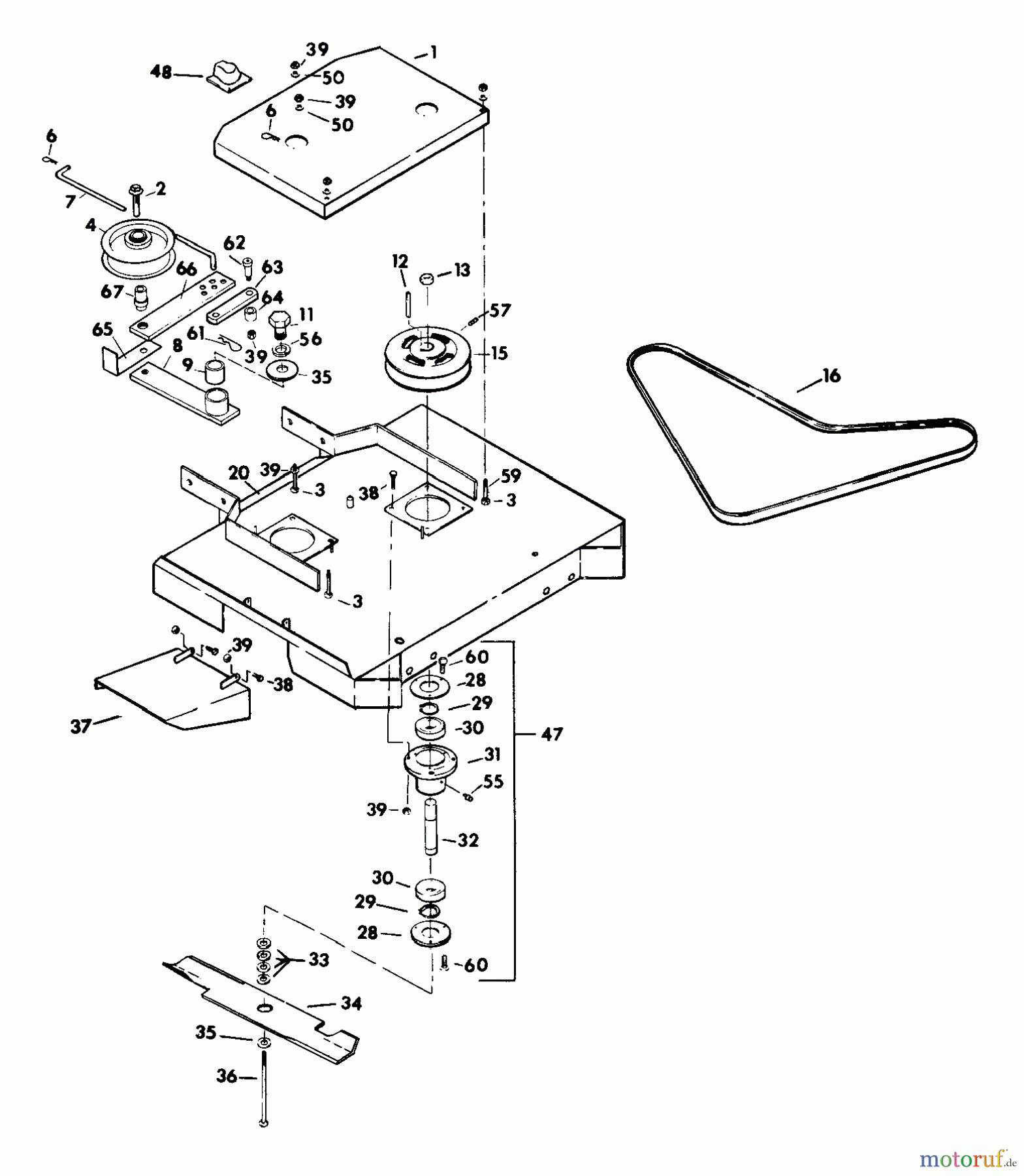  Snapper Rasenmäher für Großflächen W36120 - Snapper 36