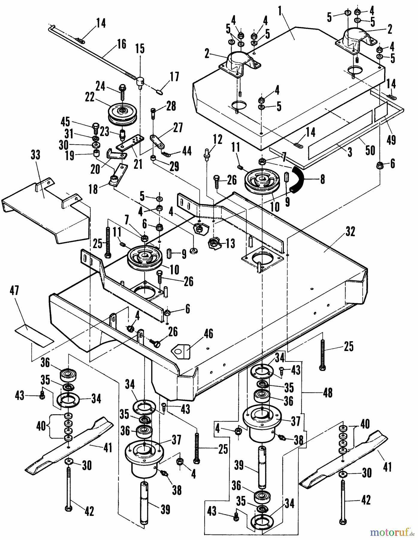 Snapper Rasenmäher für Großflächen W36142BV - Snapper 36