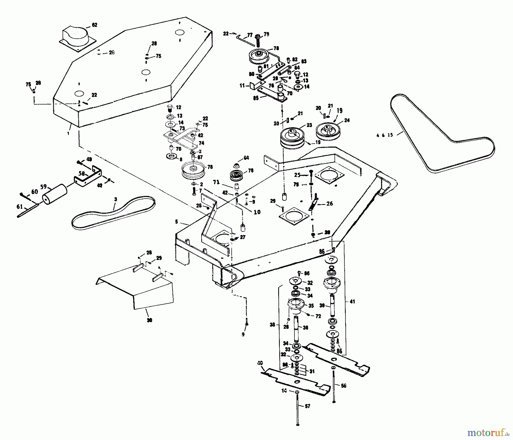 Snapper Rasenmäher für Großflächen W48140S - Snapper 48
