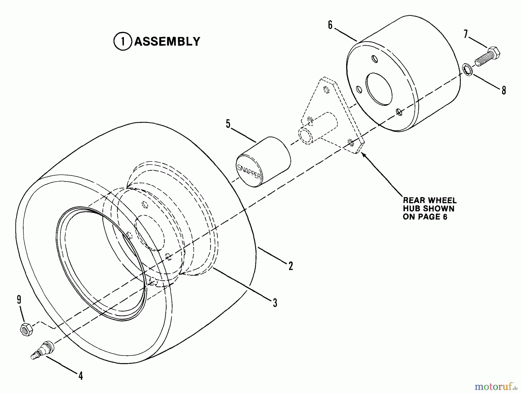 Snapper Rasenmäher für Großflächen Y30121B (80169) - Snapper 30