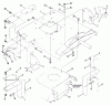 Snapper Y41120 (88048) - 41" Walk-Behind Mower, 12 HP, Series 0 Ersatzteile Frame, Rear