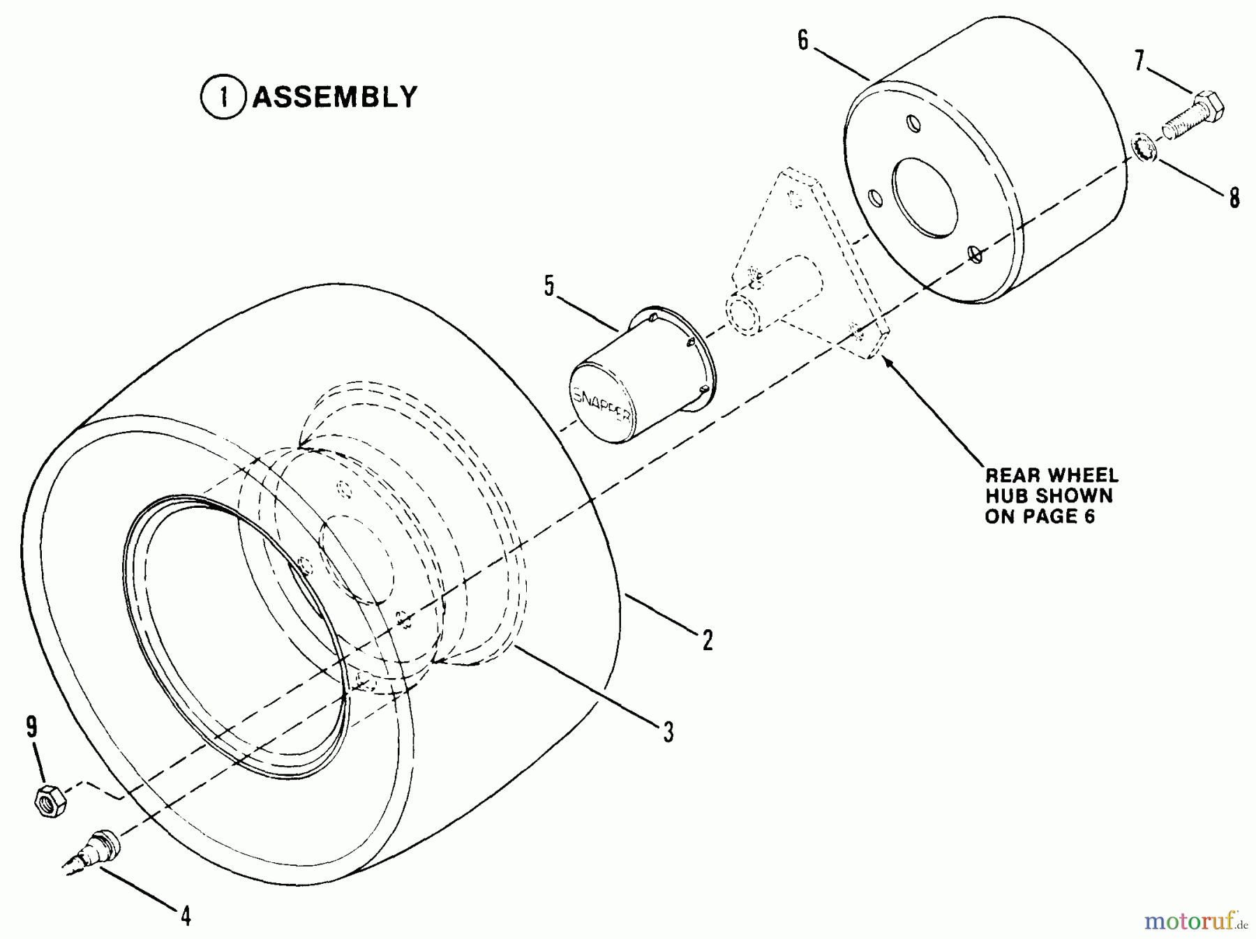 Snapper Rasenmäher für Großflächen Y41120 (88048) - Snapper 41
