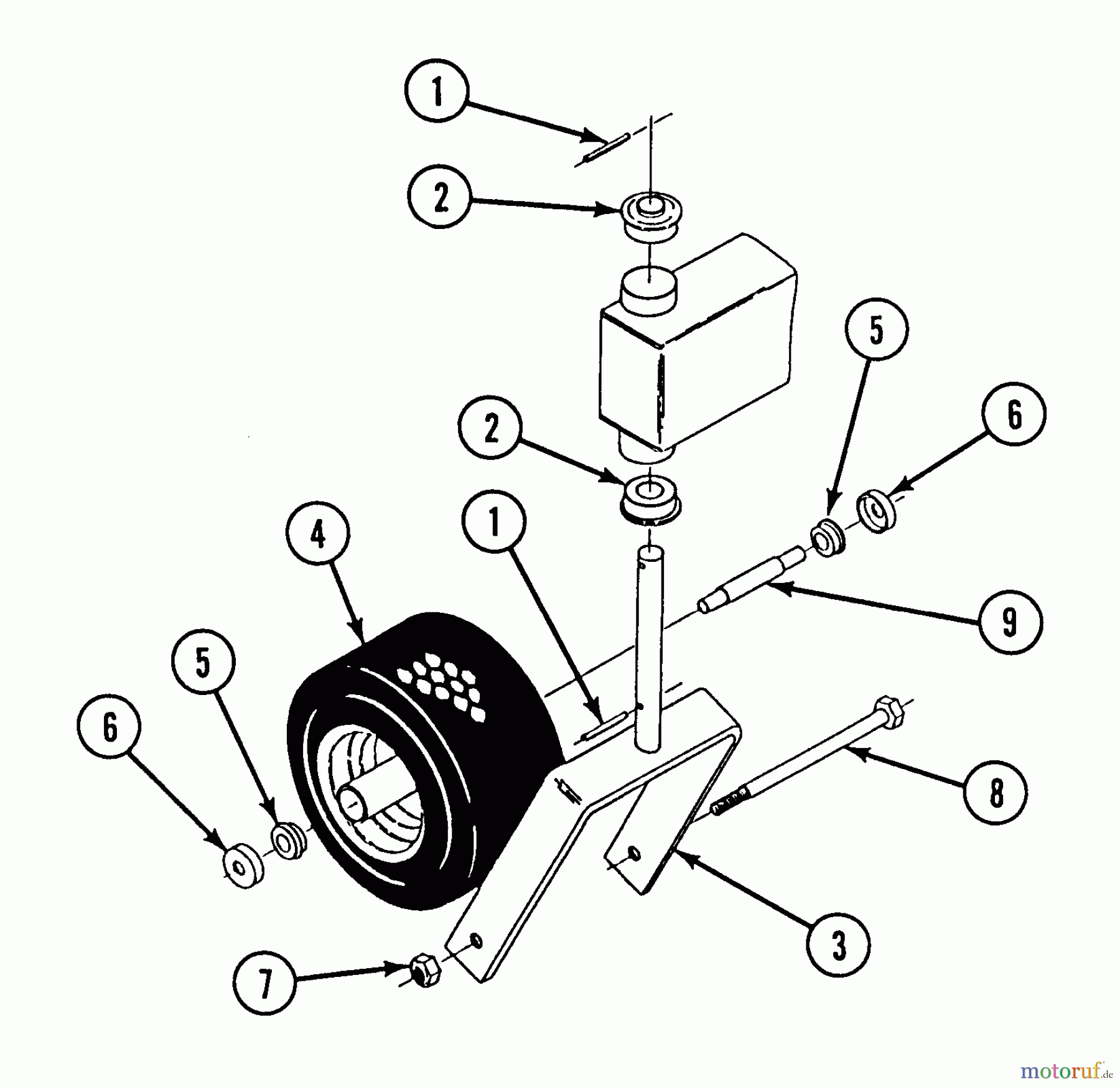 Snapper Nullwendekreismäher, Zero-Turn 1810 - Snapper Zero-Turn Mower, 18 HP Kohler, Twin Stick, Unistat Drive, ZTR Series 0 Caster Wheel Parts