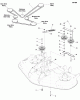 Snapper 355ZB2446 (5900775) - 46" Zero-Turn Mower, ZTR 355Z Series Ersatzteile 46" Mower Deck Group - Pulleys, Belts & Idler Arm