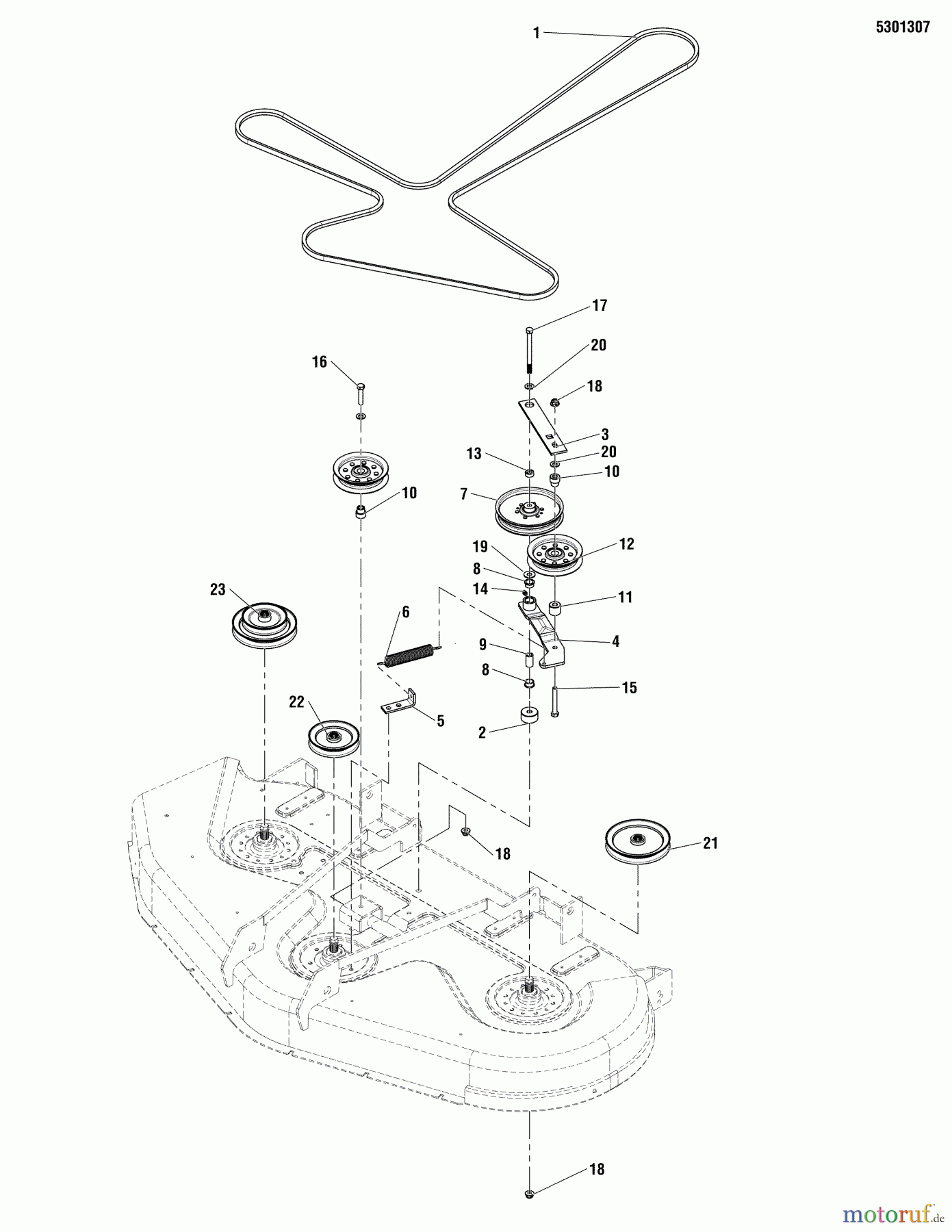 Snapper Nullwendekreismäher, Zero-Turn 355ZB2654FC (5900755) - Snapper 54