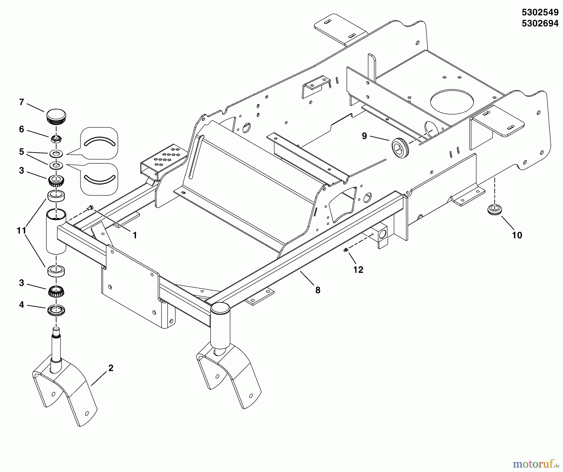 Snapper Nullwendekreismäher, Zero-Turn 500ZB2648 (5900731) - Snapper 48