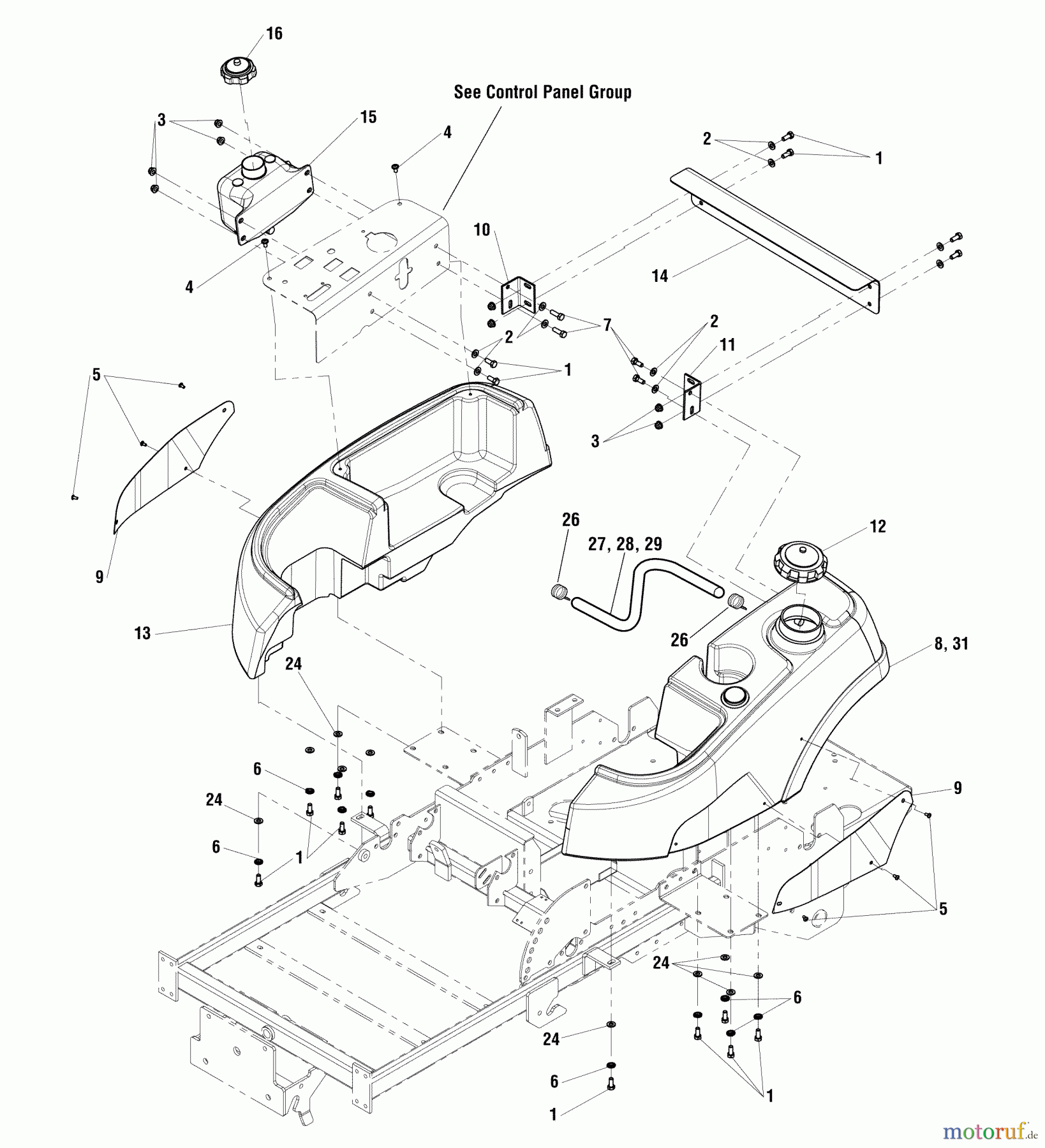 Snapper Nullwendekreismäher, Zero-Turn ZT20501BV (5900610) - Snapper 50