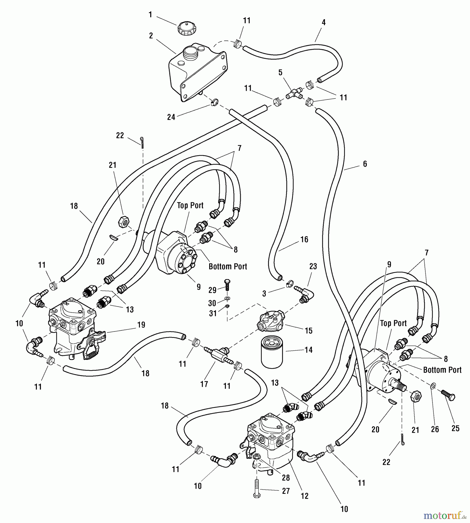 Snapper Nullwendekreismäher, Zero-Turn ZT19441KWV (5900609) - Snapper 44