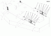 Snapper 550ZKAV2461 (5901251) - 61" Zero-Turn Mower, 24HP ZTR 550Z Series Ersatzteile 61" Mower Deck Group - Hanger Chains