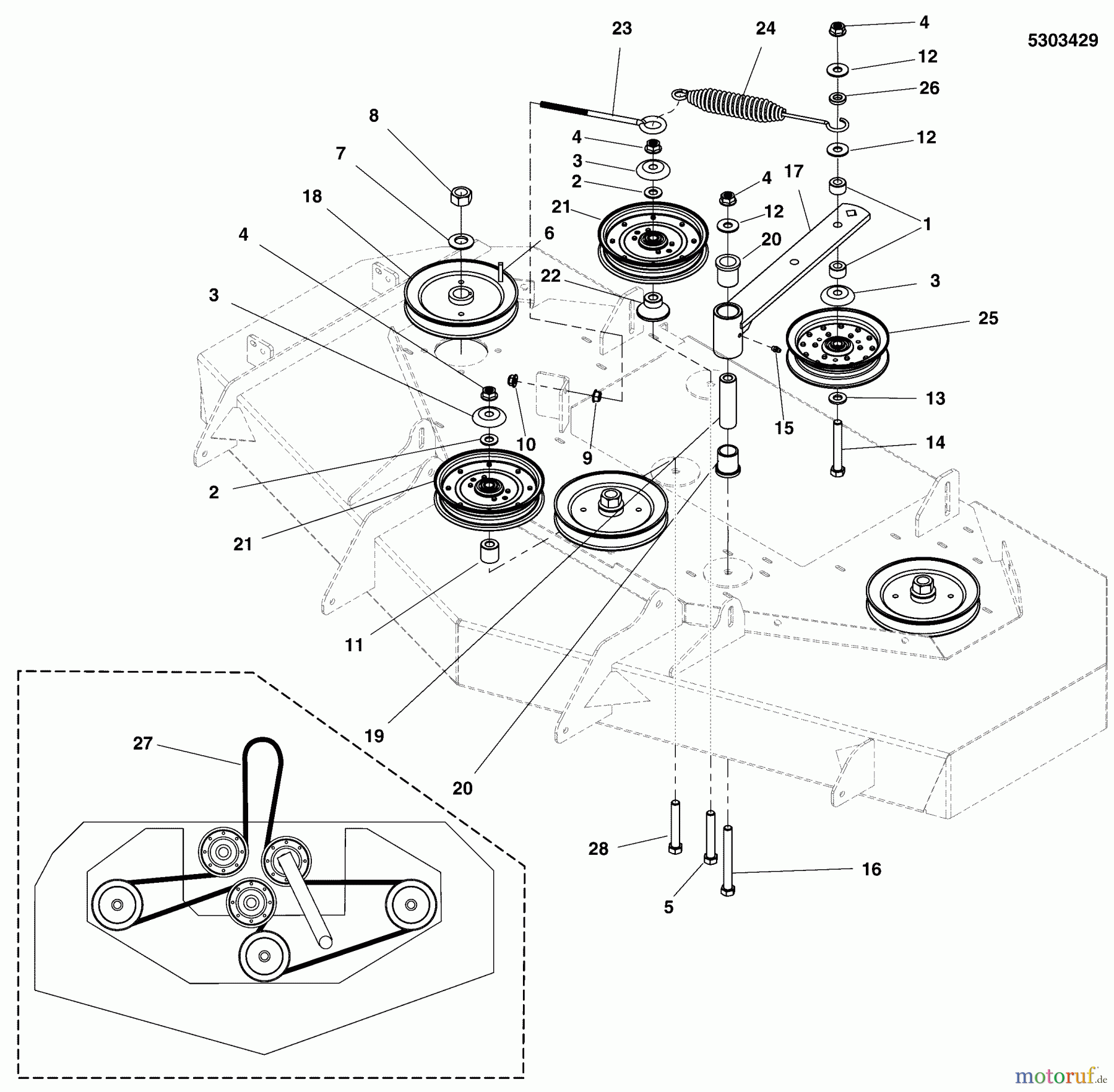 Snapper Nullwendekreismäher, Zero-Turn 550ZKAV2461 (5901251) - Snapper 61