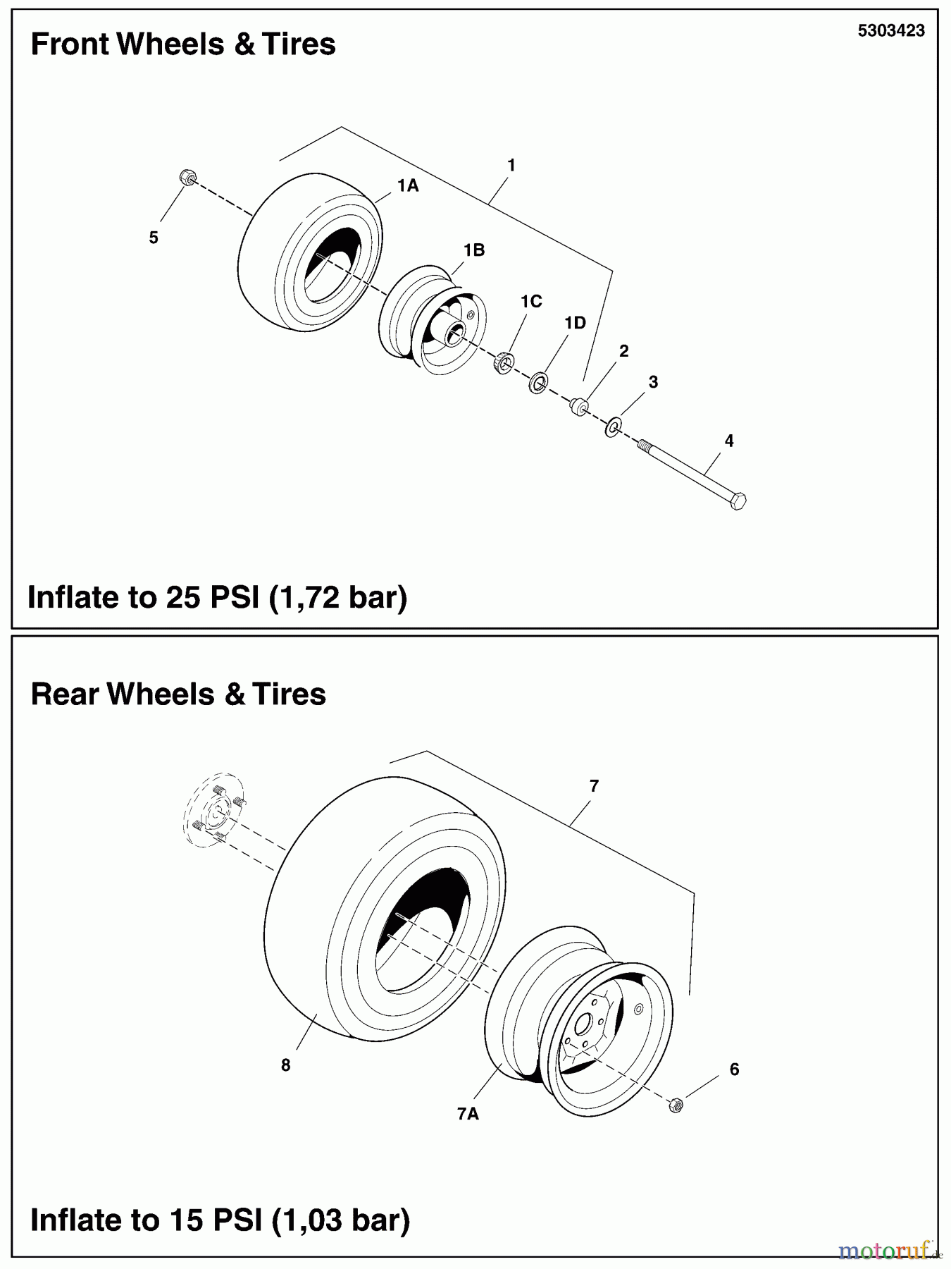  Snapper Nullwendekreismäher, Zero-Turn 550ZB2461 (5901252) - Snapper 61
