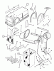Snapper 7060945 - 41" Twin Bag Grass Catcher Ersatzteile Catcher Group