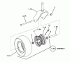 Snapper NZM21520KWV (84739) - 52" Zero-Turn Mower, 21 HP, Kawasaki, Mid Mount, Z-Rider Commercial Lawn & Turf Series 0 Ersatzteile CASTER WHEEL ASSEMBLY
