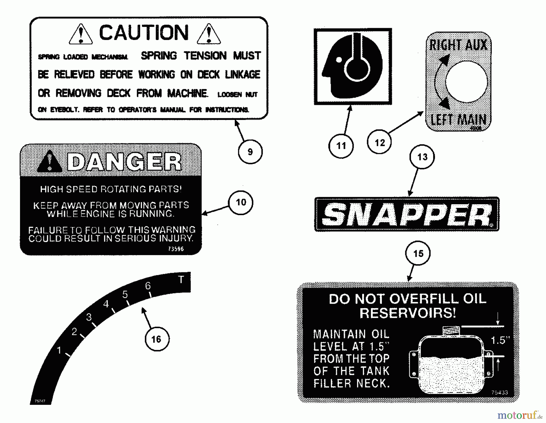 Snapper Nullwendekreismäher, Zero-Turn NZM21520KWV (84739) - Snapper 52