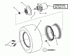 Snapper NZM21520KWV (84739) - 52" Zero-Turn Mower, 21 HP, Kawasaki, Mid Mount, Z-Rider Commercial Lawn & Turf Series 0 Ersatzteile DRIVE TIRE & WHEEL ASSEMBLY