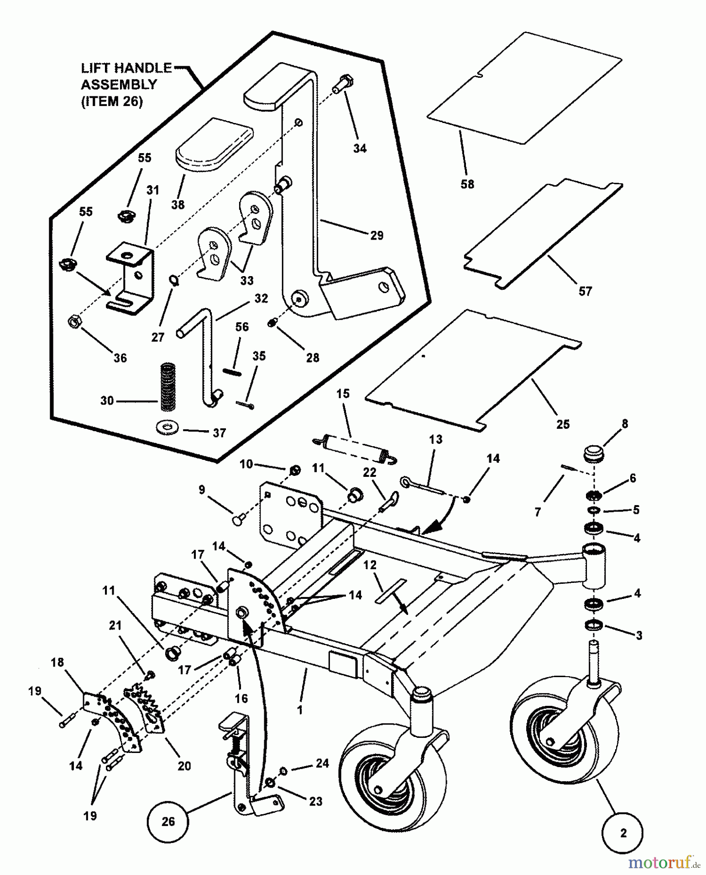 Snapper Nullwendekreismäher, Zero-Turn NZM27611KH (80386) - Snapper 61