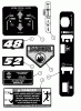 Snapper NZM25612KWV (85675) - 61" Zero-Turn Mower, 25 HP, Kawasaki, Mid Mount, Z-Rider Commercial Lawn & Turf Series 2 Ersatzteile DECALS