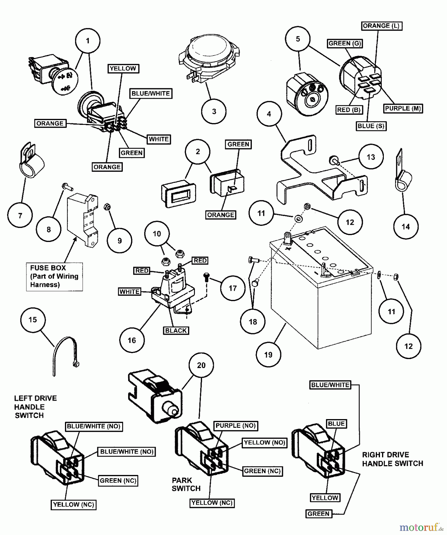  Snapper Nullwendekreismäher, Zero-Turn NZM25523KWV (7800057) - Snapper 52