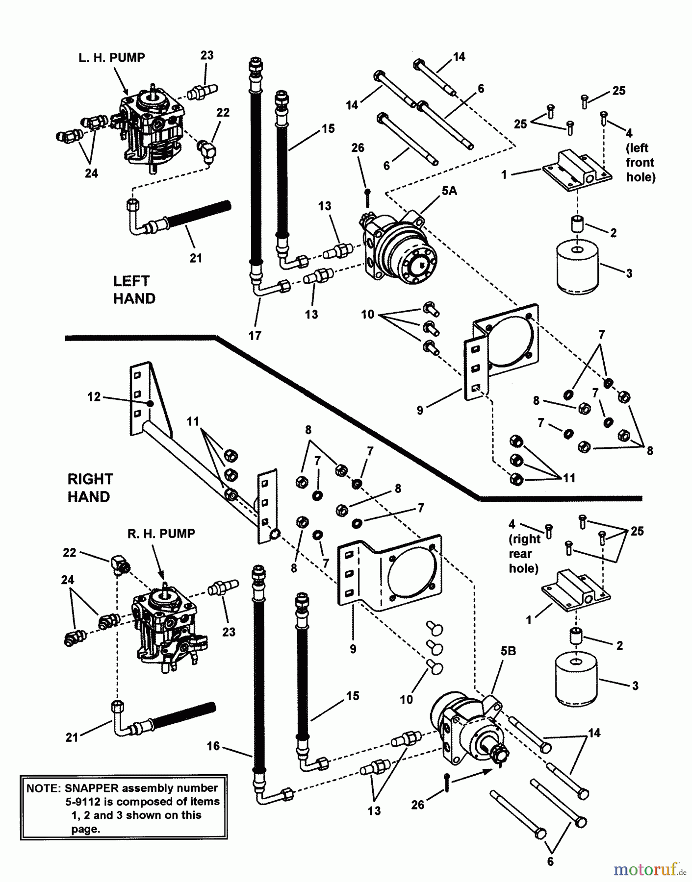 Snapper Nullwendekreismäher, Zero-Turn NZM27611KH (80386) - Snapper 61