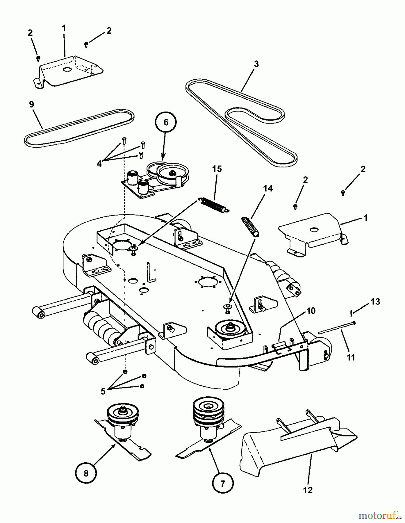  Snapper Nullwendekreismäher, Zero-Turn NZM25612KWV (85675) - Snapper 61