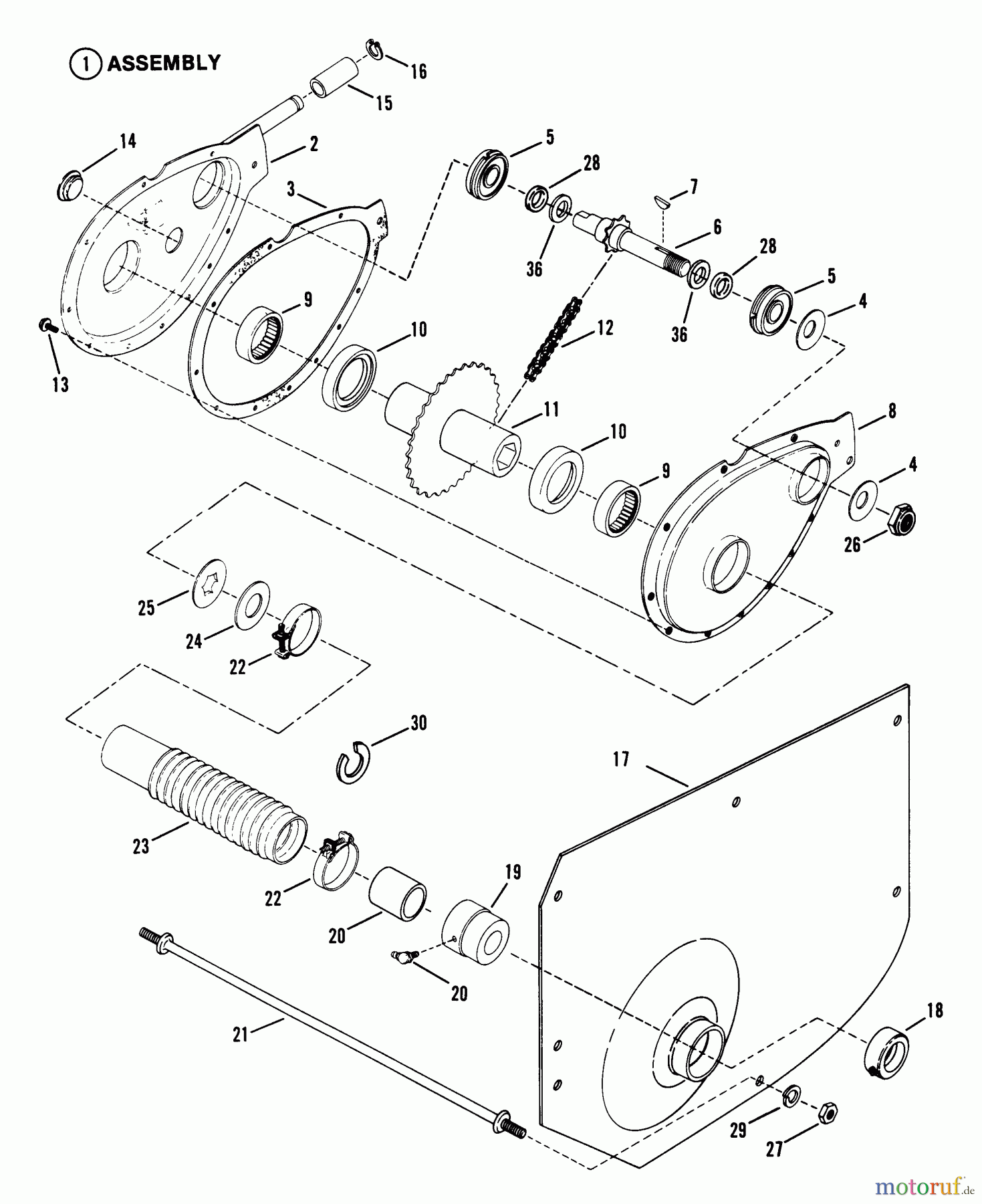 Snapper Zubehör. Rasenmäher 7060947 - Snapper Bag N-Wagon, 30 Bushel 260610T 26