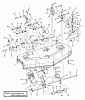 Snapper NZMXL30614KH (7800088) - 61" Zero-Turn Mower, 30 HP, Kohler, Mid Mount, Large Frame, Z-Rider Commercial Lawn & Turf Series 4 Ersatzteile 61" CUTTING DECK ASSEMBLY (Sub Assy)