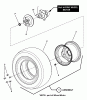 Snapper NZMXL30614KH (7800088) - 61" Zero-Turn Mower, 30 HP, Kohler, Mid Mount, Large Frame, Z-Rider Commercial Lawn & Turf Series 4 Ersatzteile DRIVE TIRE & WHEEL ASSEMBLY