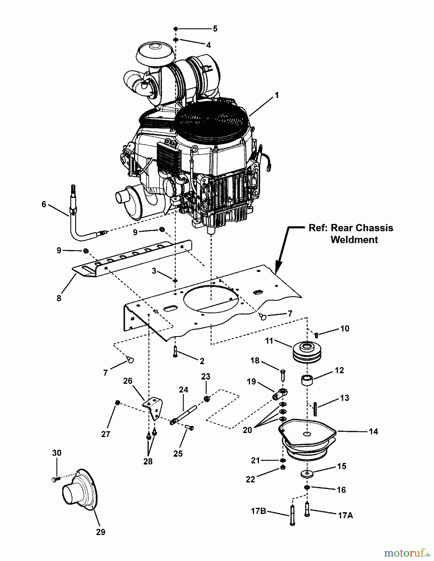  Snapper Nullwendekreismäher, Zero-Turn NZMXL30614KH (7800088) - Snapper 61
