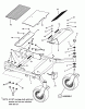 Snapper NZMXL30614KH (7800088) - 61" Zero-Turn Mower, 30 HP, Kohler, Mid Mount, Large Frame, Z-Rider Commercial Lawn & Turf Series 4 Ersatzteile FRONT CHASSIS ASSEMBLY (Frame)