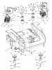 Snapper NZMXL30614KH (7800088) - 61" Zero-Turn Mower, 30 HP, Kohler, Mid Mount, Large Frame, Z-Rider Commercial Lawn & Turf Series 4 Ersatzteile REAR CHASSIS, PUMPS & PULLEYS