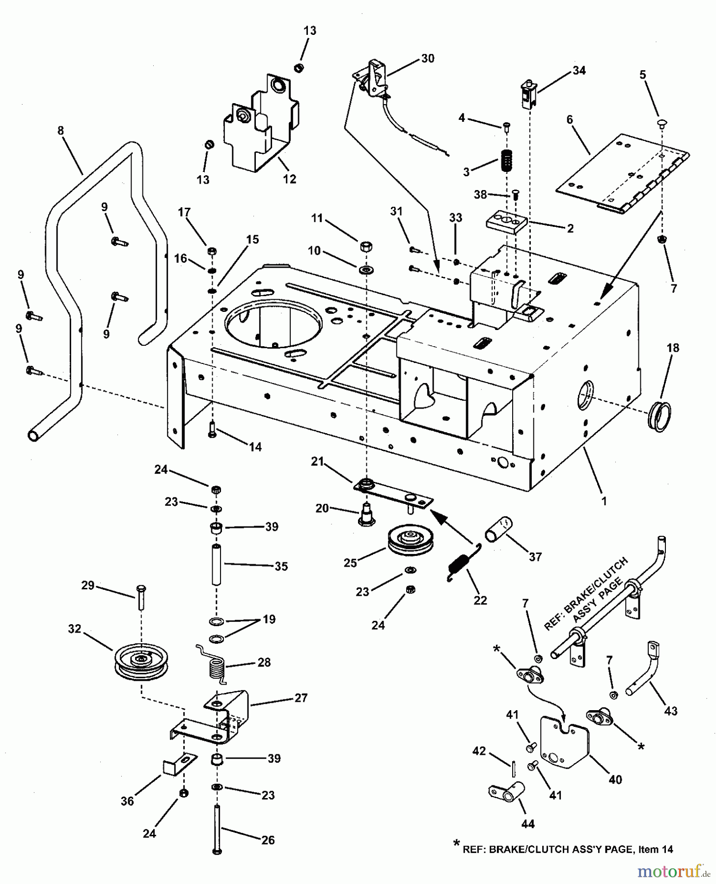 Snapper Nullwendekreismäher, Zero-Turn SZT18386BVE (85680) - Snapper 38