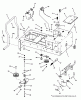 Snapper SZT18386BVE (85680) - 38" Zero-Turn Mower, 18 HP, Twin Stick, ZTR Series 6 Ersatzteile REAR FRAME ASSEMBLY