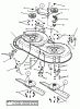 Snapper SZT18386BVE (85680) - 38" Zero-Turn Mower, 18 HP, Twin Stick, ZTR Series 6 Ersatzteile 38" MOWER DECK ASSEMBLY (Part 1)