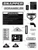 Snapper SZT20486BVE (85682) - 48" Zero-Turn Mower, 20 HP, Twin Stick, ZTR Series 6 Ersatzteile DECALS
