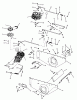 Snapper SZT20486BVE (85682) - 48" Zero-Turn Mower, 20 HP, Twin Stick, ZTR Series 6 Ersatzteile FENDER & TRANSAXLE ASSEMBLY