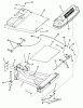 Snapper SZT20486BVE (85682) - 48" Zero-Turn Mower, 20 HP, Twin Stick, ZTR Series 6 Ersatzteile 48" FRONT FRAME & COVER ASSEMBLY