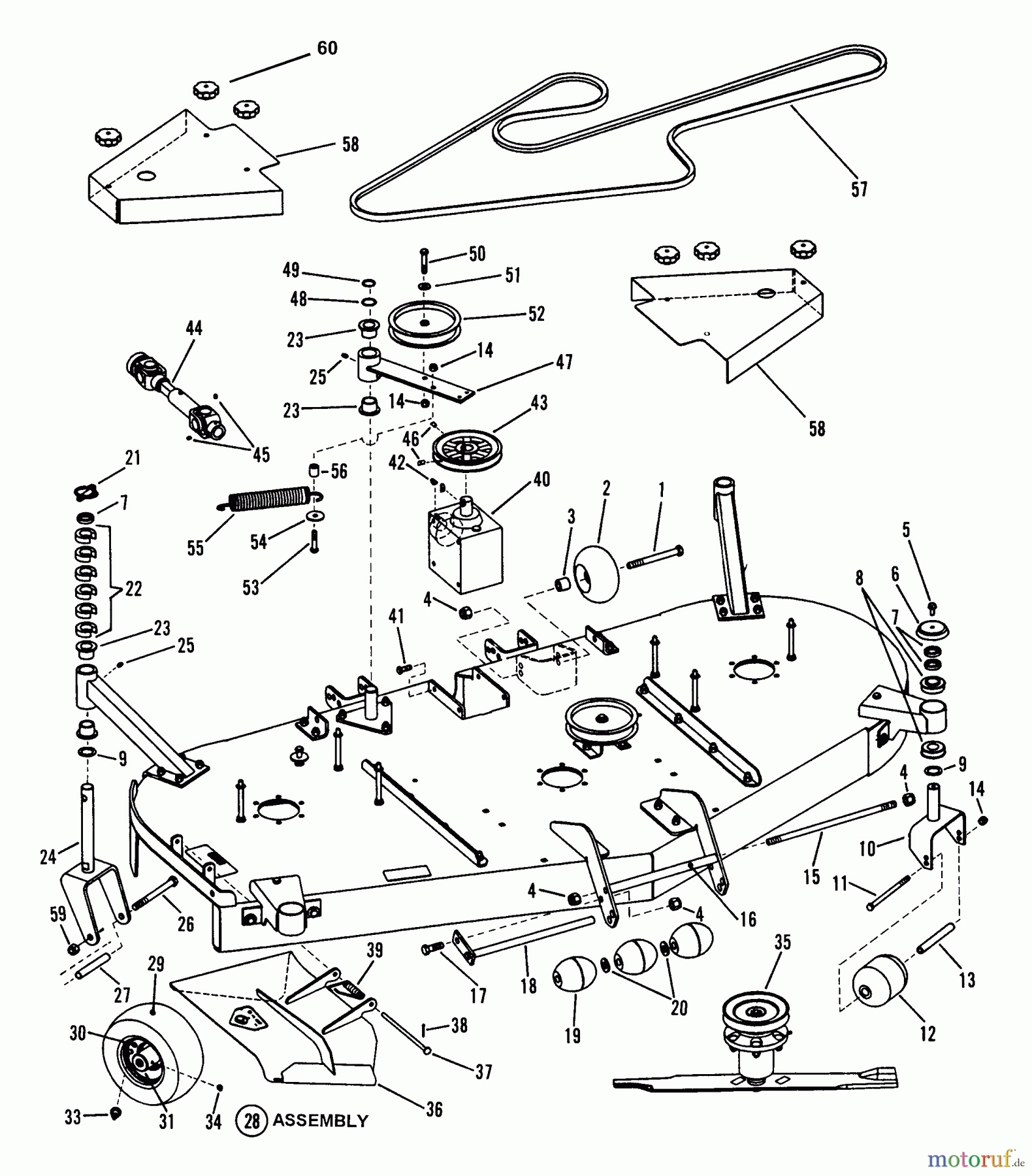 Snapper Nullwendekreismäher, Zero-Turn ZF2500KH (84409) - Snapper 25 HP Zero-Turn Mower, Out Front, Z-Rider Series 0 73